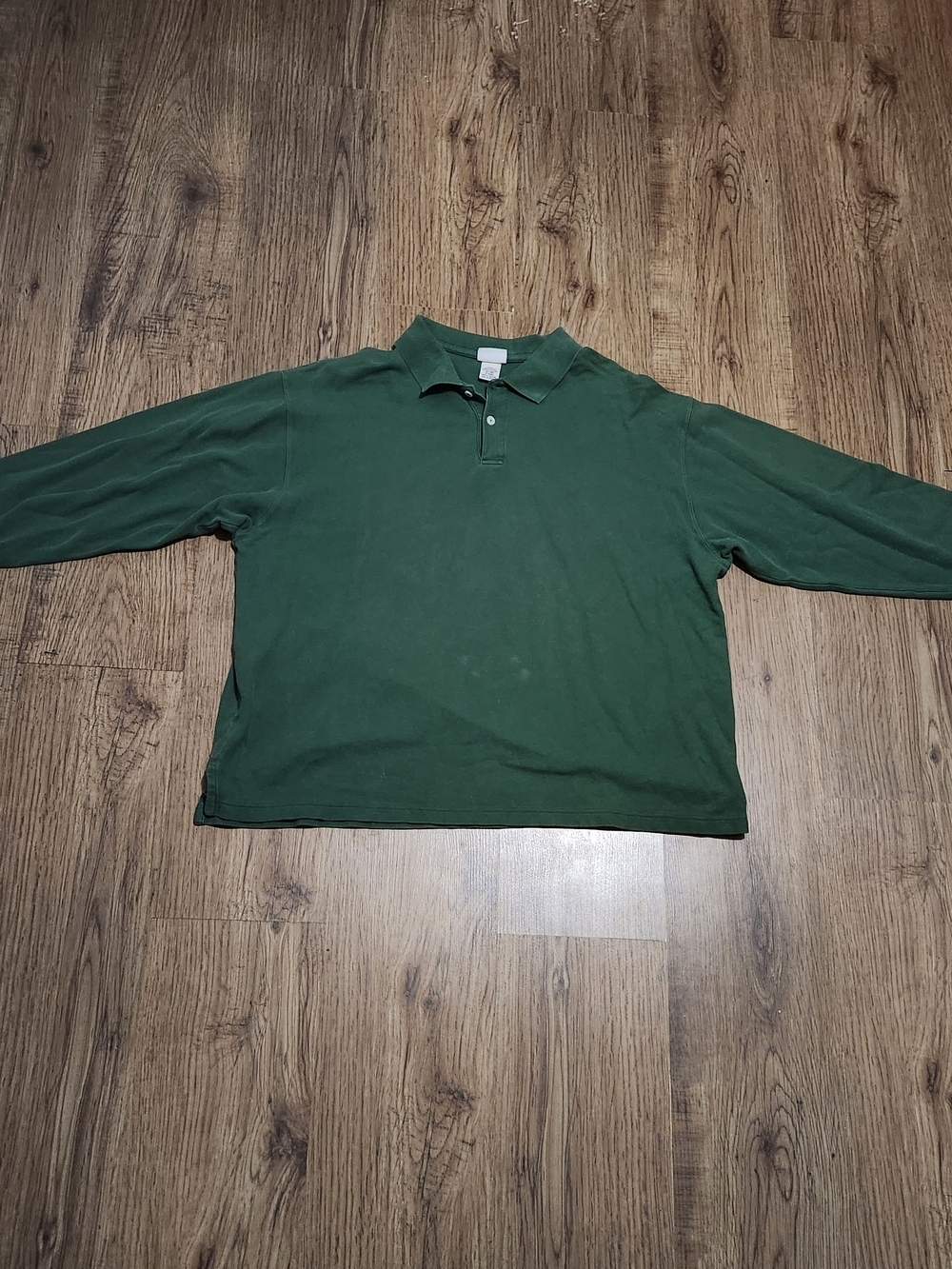 L.L. Bean Olive Green Knit Polo